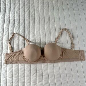 Natori Womens Size 34DDD Cafe Truly Smooth Strapless Contour Bra